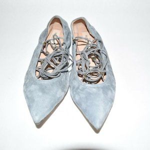 Valentino tie up flats